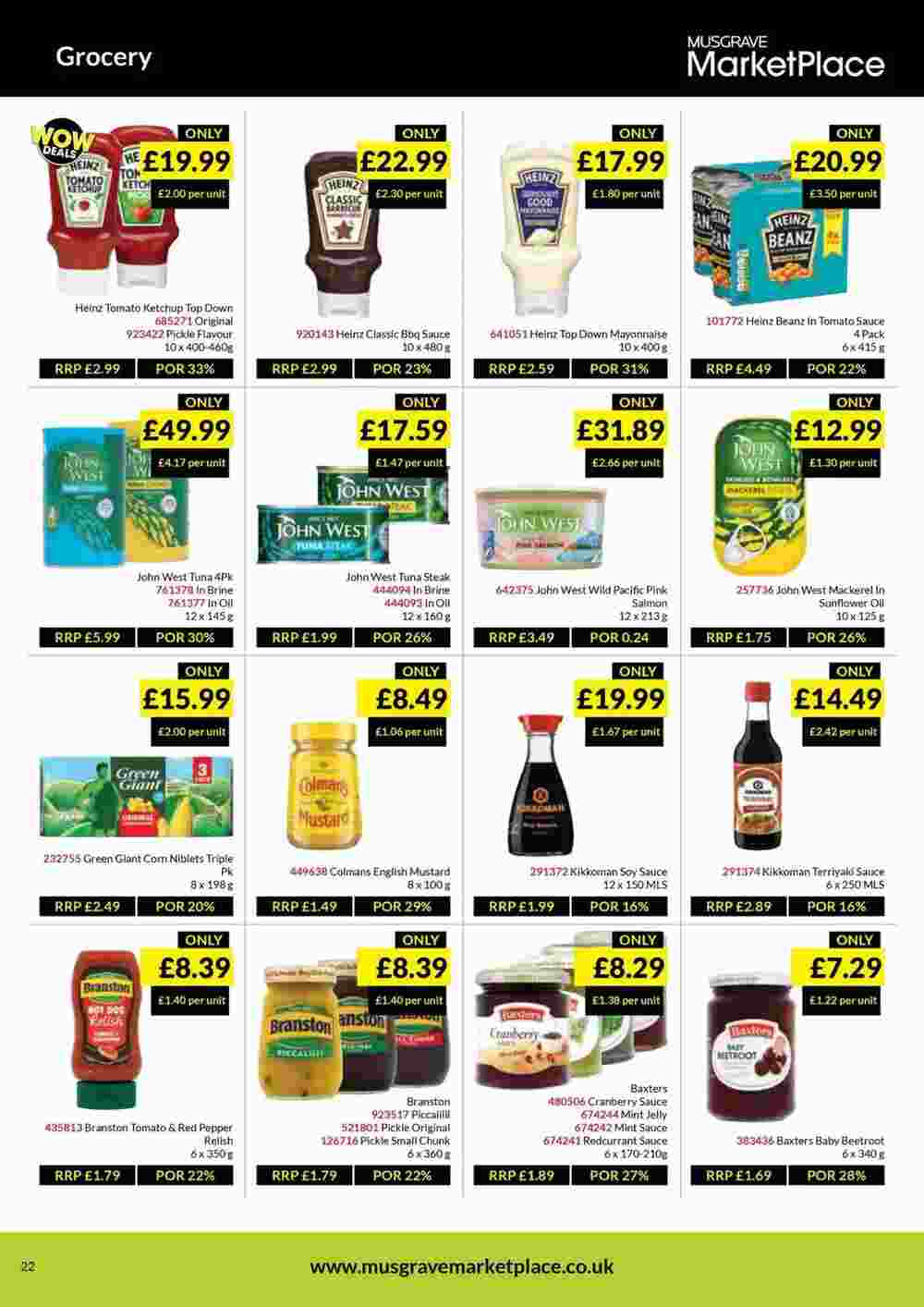 Musgrave MarketPlace offers valid from 15/07/2024 - Page 22.