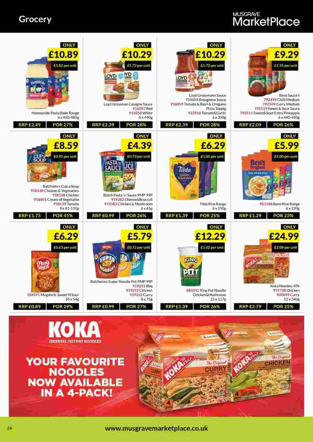 Musgrave MarketPlace offers valid from 15/07/2024 - Page 24.