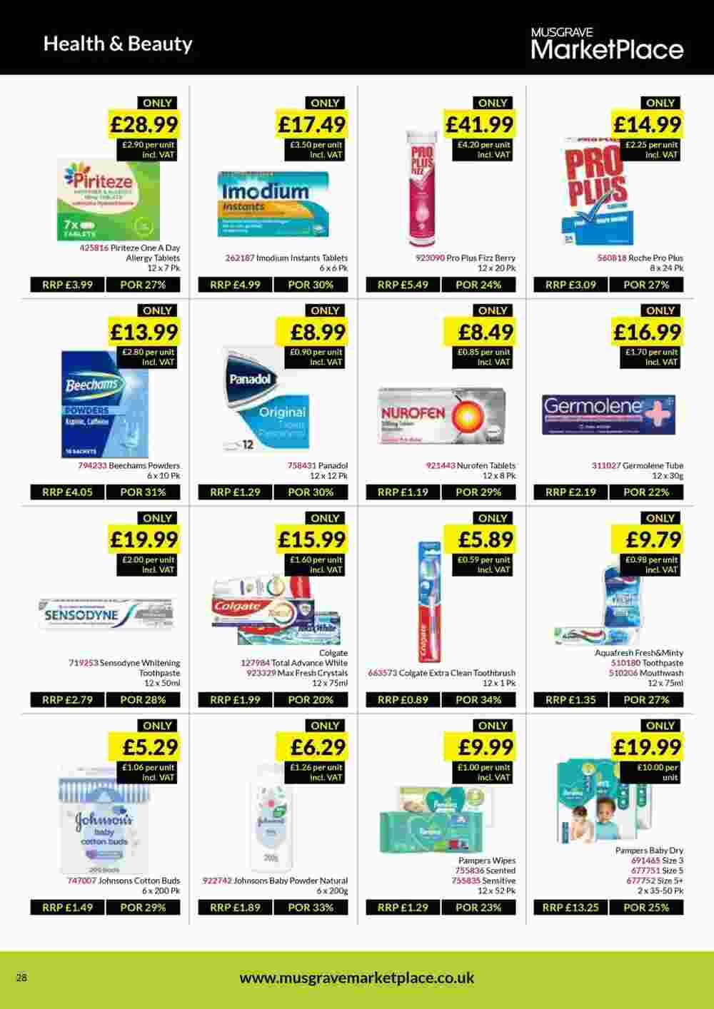 Musgrave MarketPlace offers valid from 15/07/2024 - Page 28.