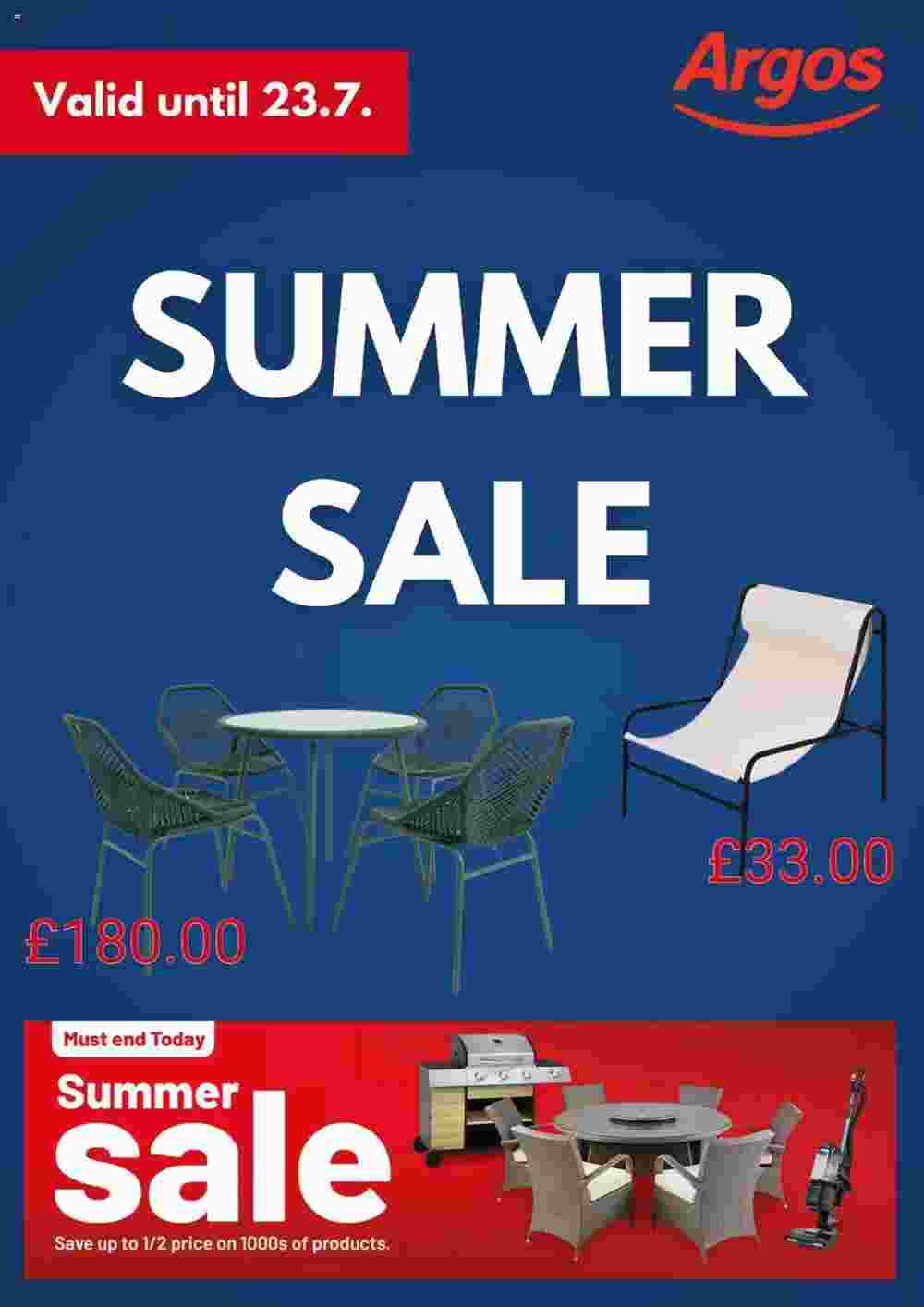 Argos offers valid from 16/07/2024 - Page 1.