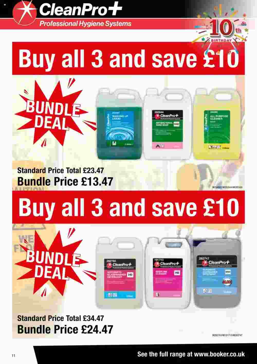 Booker Wholesale offers valid from 17/07/2024 - Page 11.