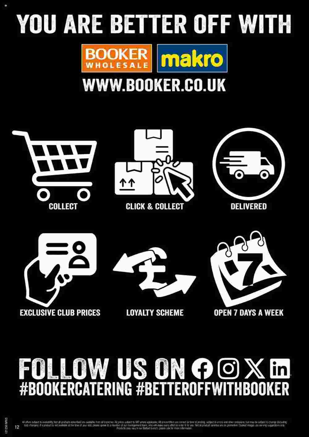 Booker Wholesale offers valid from 17/07/2024 - Page 12.