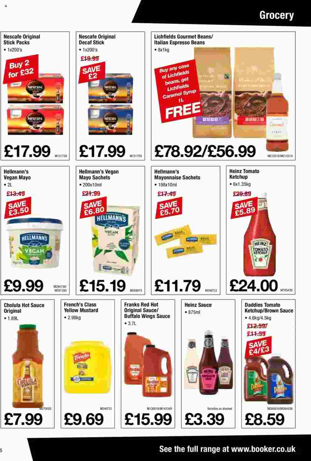 Booker Wholesale offers valid from 17/07/2024 - Page 5.