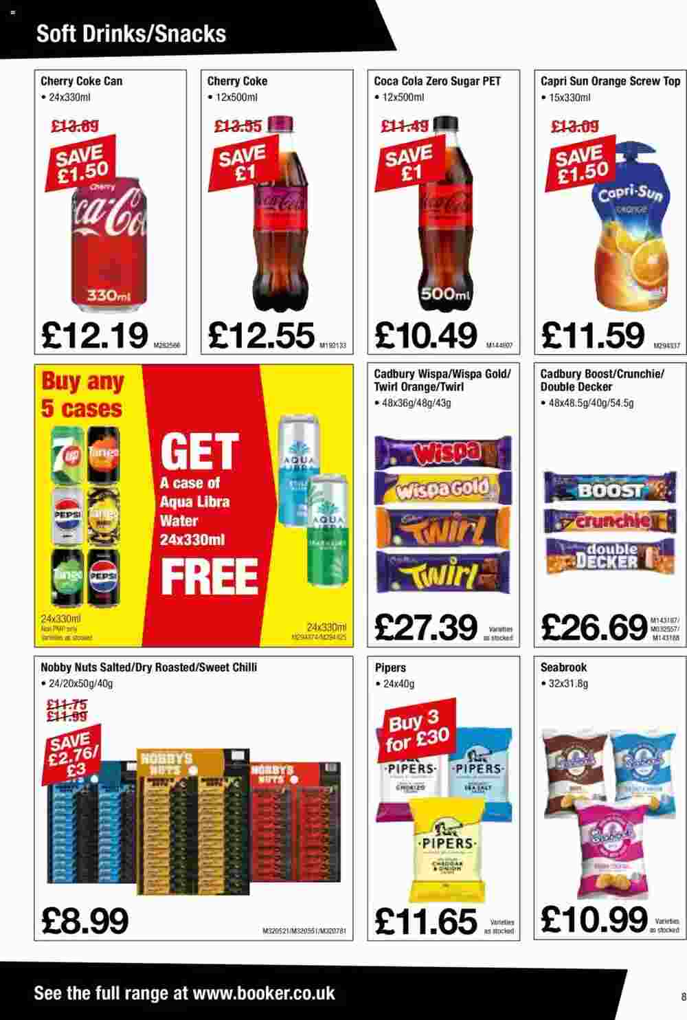 Booker Wholesale offers valid from 17/07/2024 - Page 8.