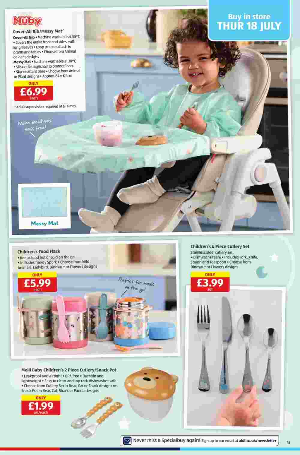 Aldi offers valid from 18/07/2024 - Page 13.