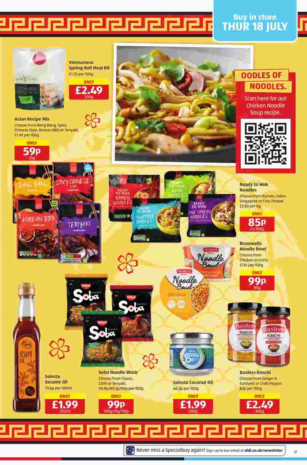 Aldi offers valid from 18/07/2024 - Page 17.