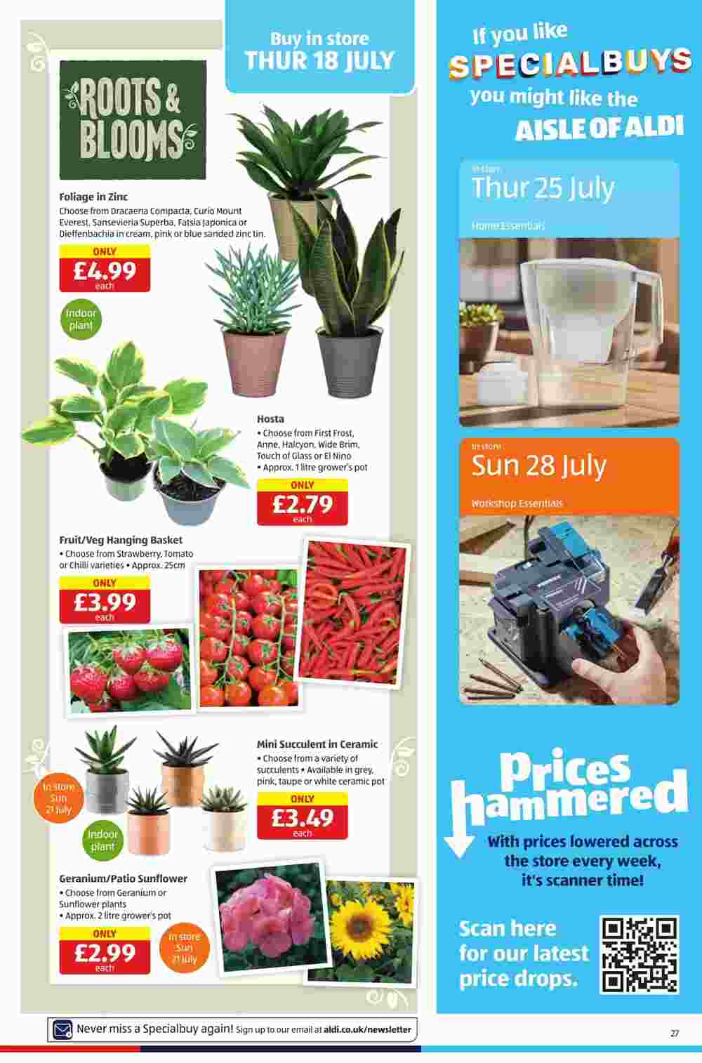 Aldi offers valid from 18/07/2024 - Page 27.