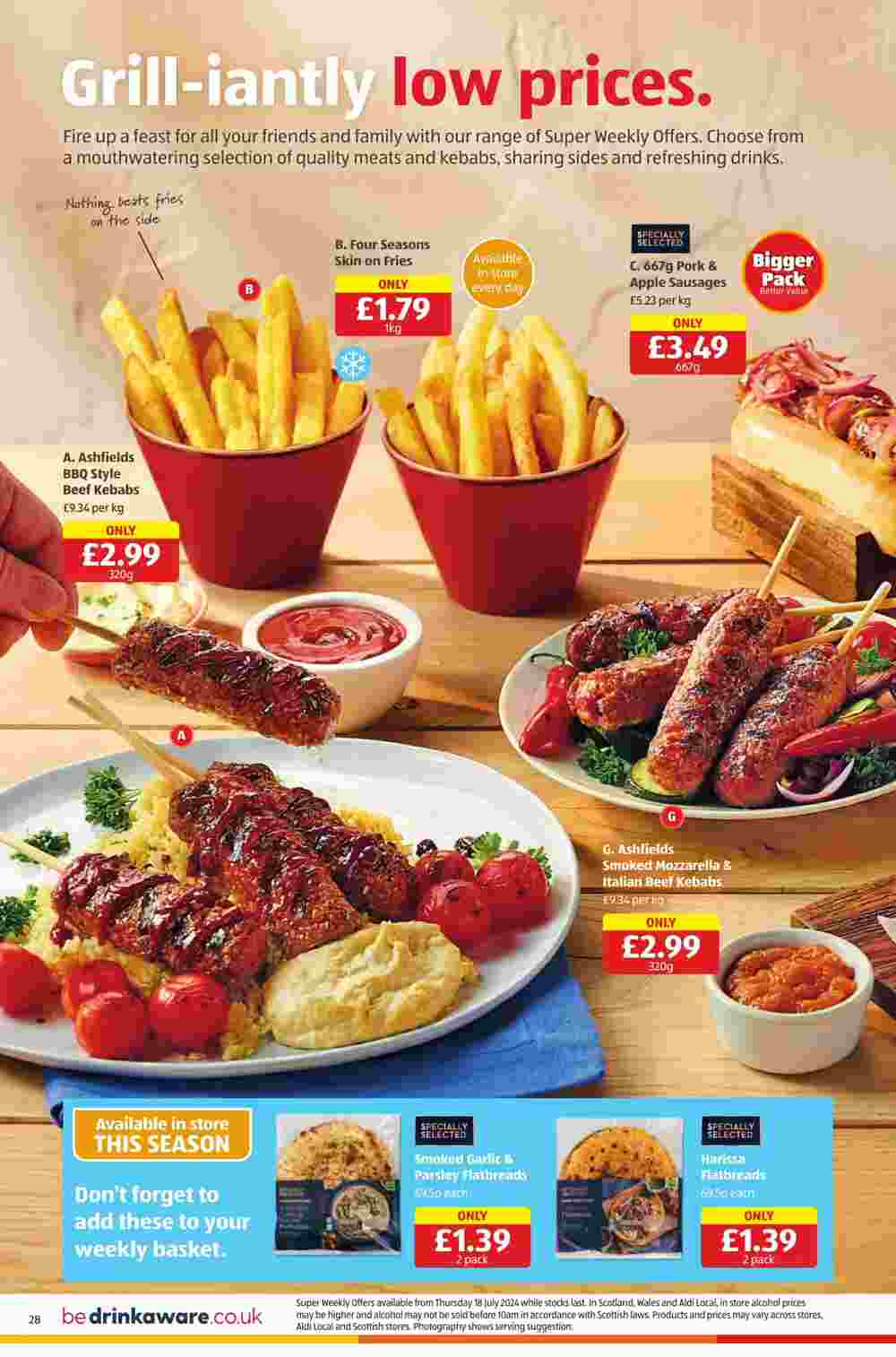 Aldi offers valid from 18/07/2024 - Page 28.