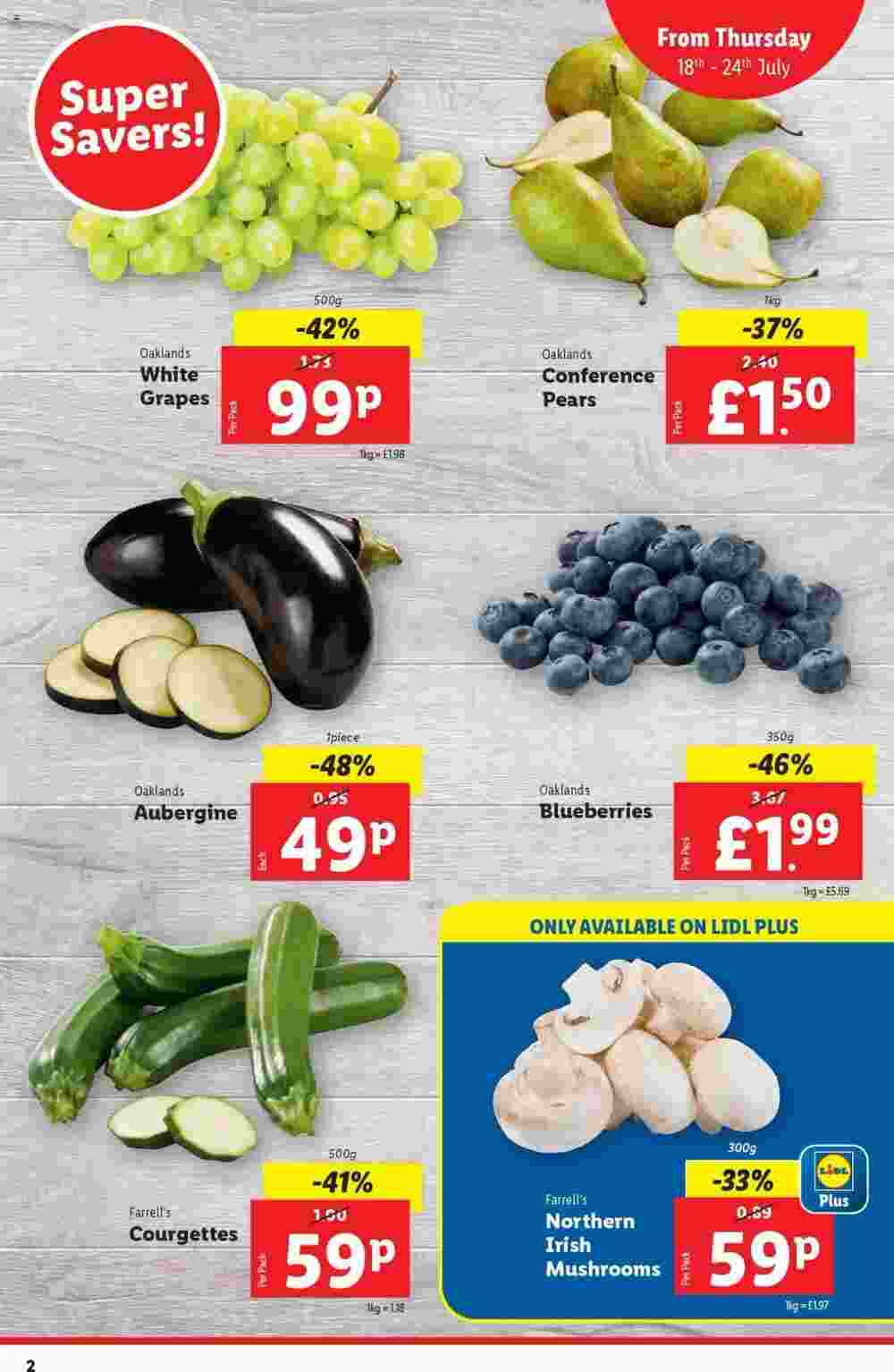 Lidl offers valid from 18/07/2024 - Page 2.