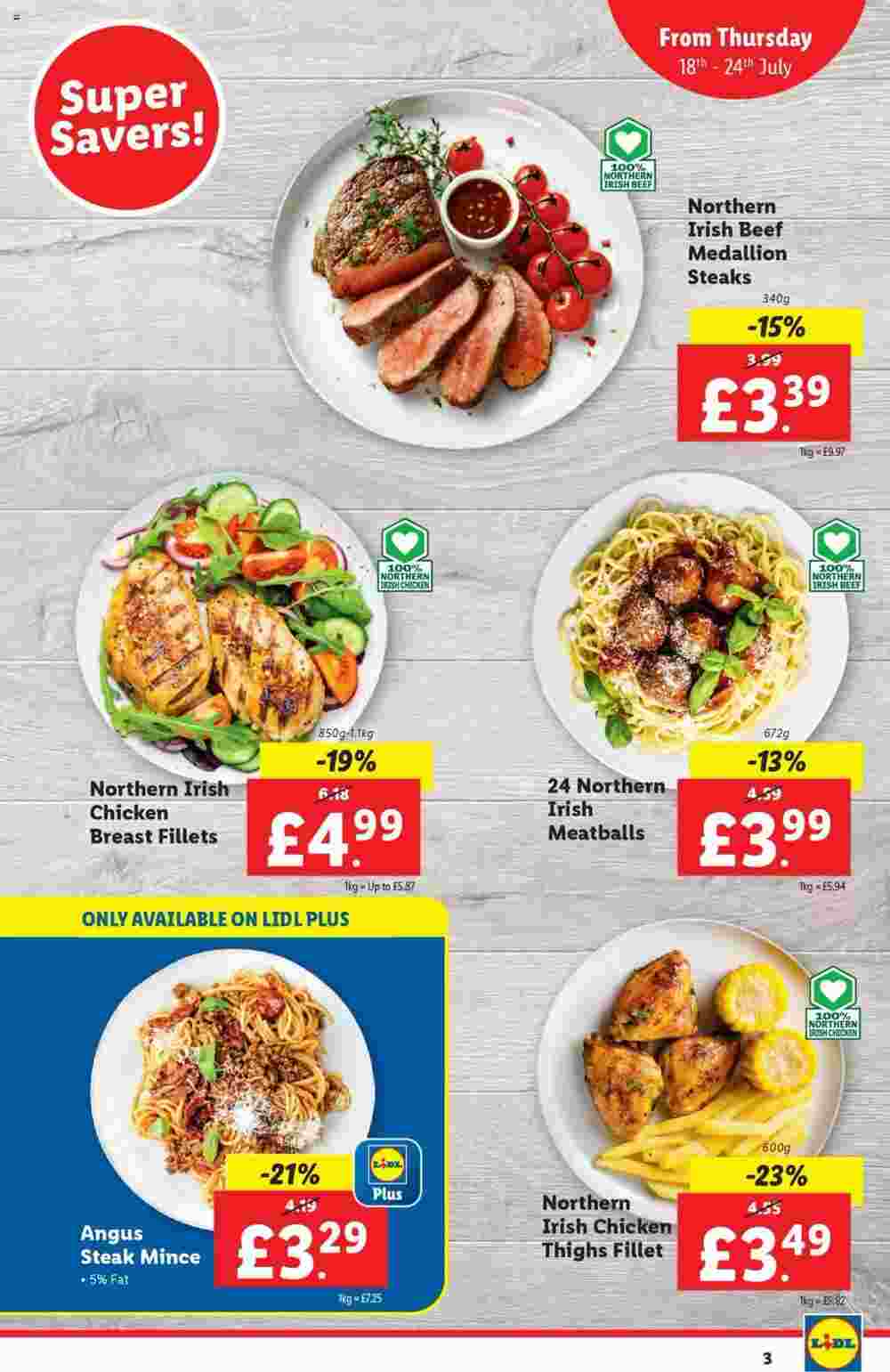 Lidl offers valid from 18/07/2024 - Page 3.