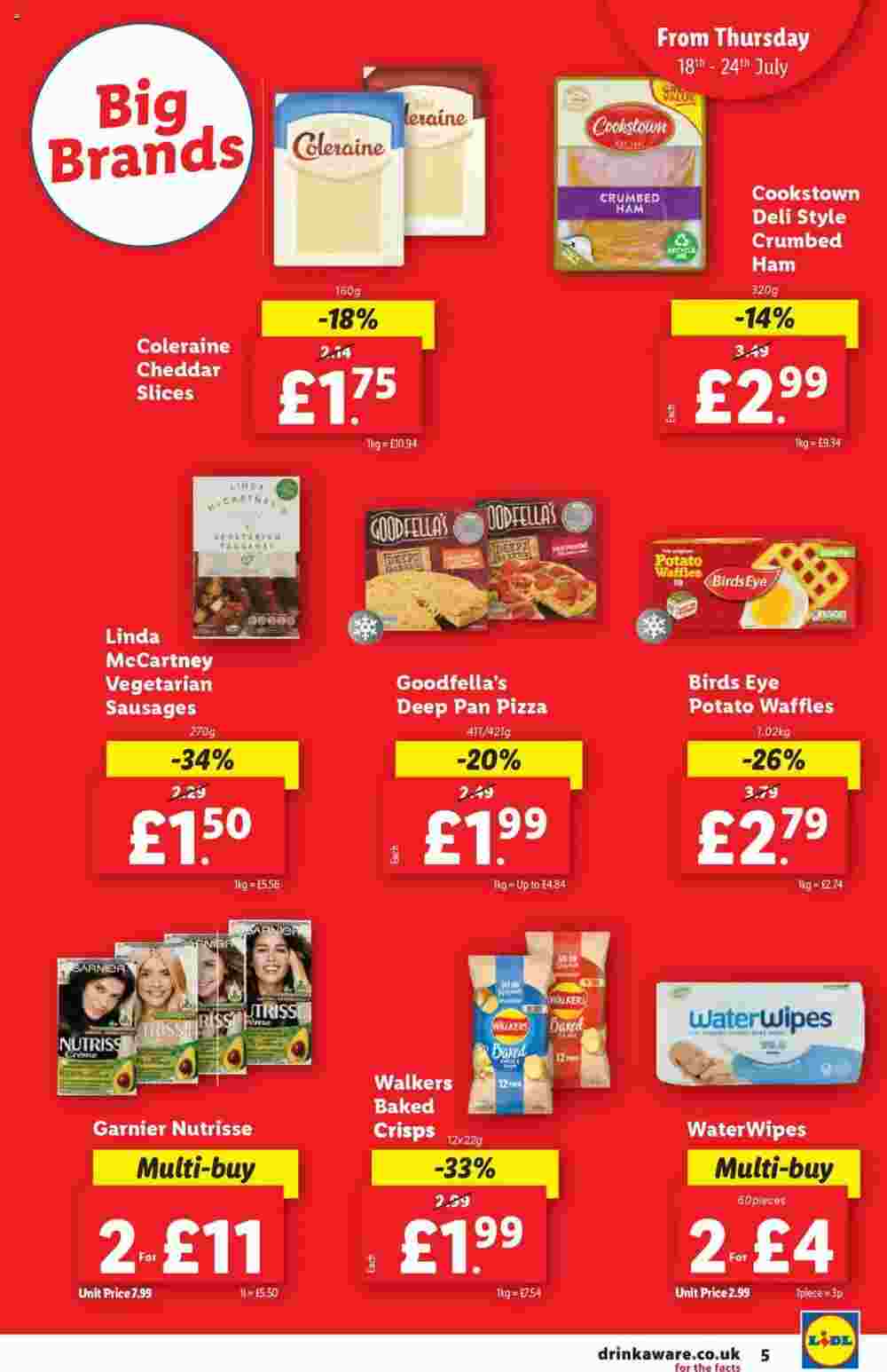 Lidl offers valid from 18/07/2024 - Page 5.