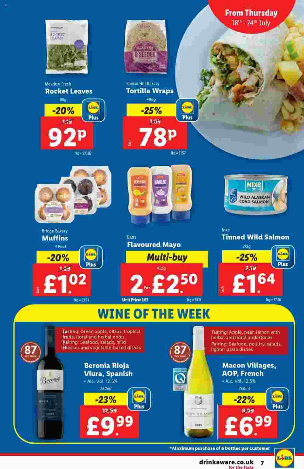 Lidl offers valid from 18/07/2024 - Page 7.