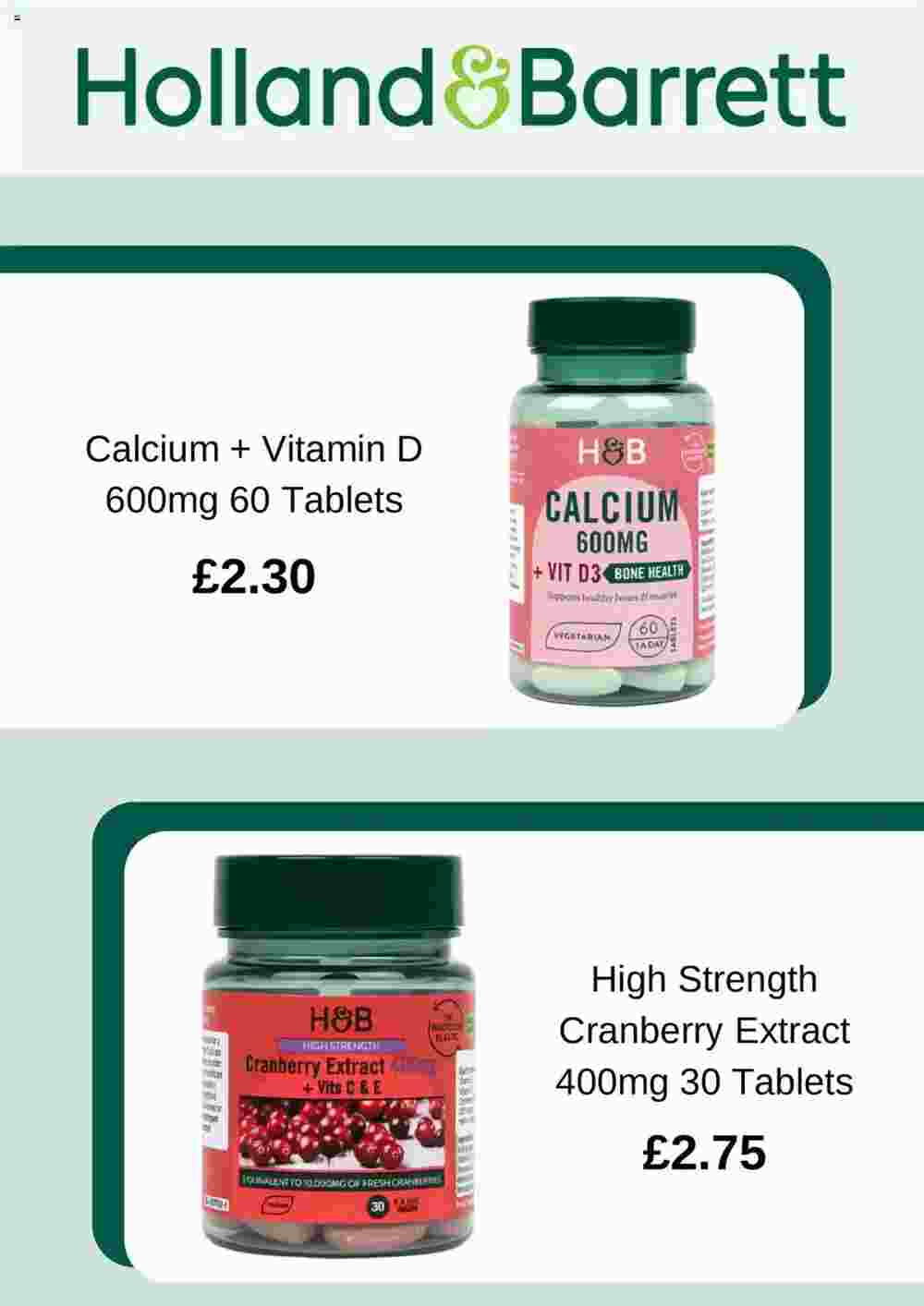 Holland & Barrett offers valid from 18/07/2024 - Page 3.