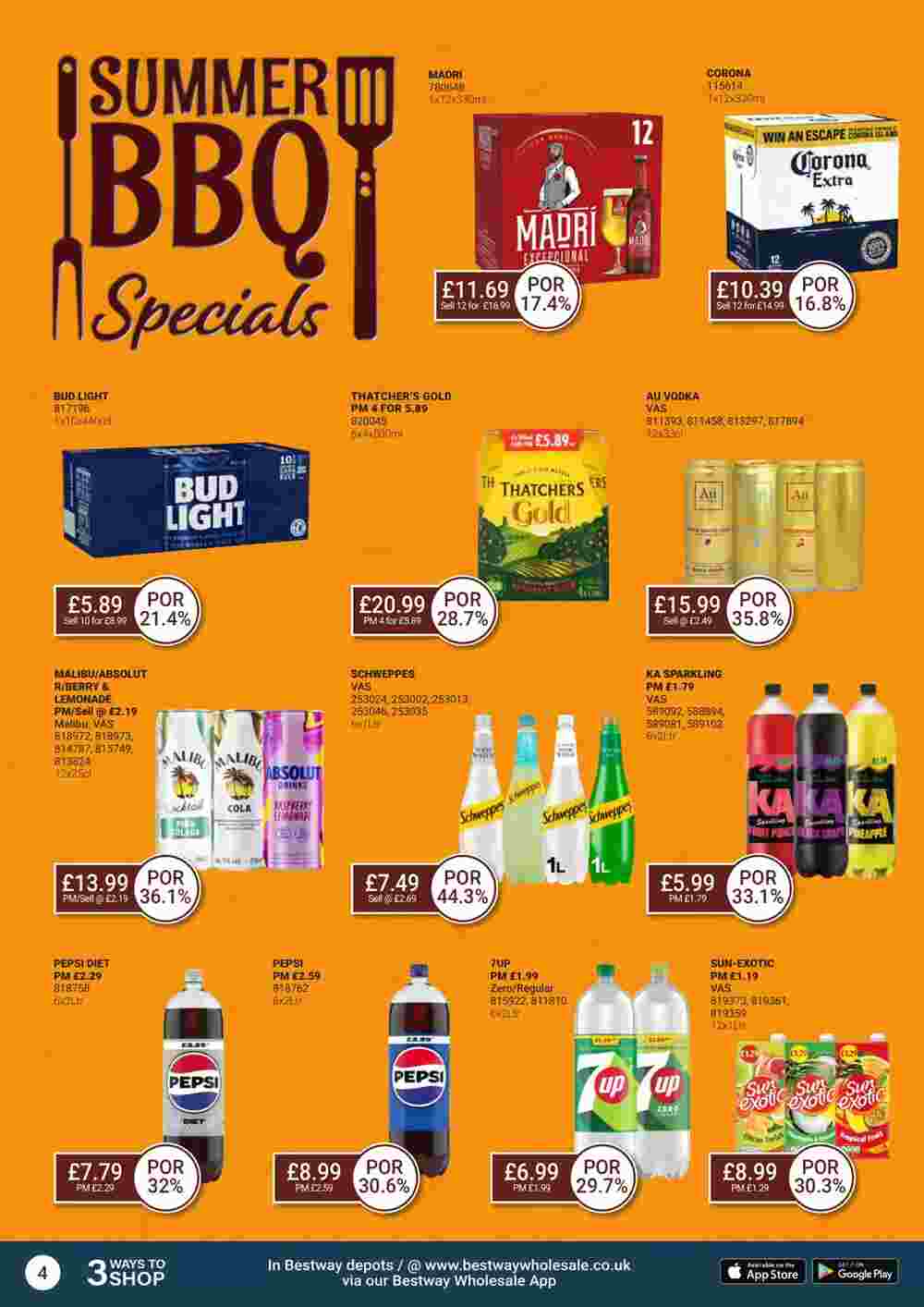 Bestway offers valid from 19/07/2024 - Page 4.