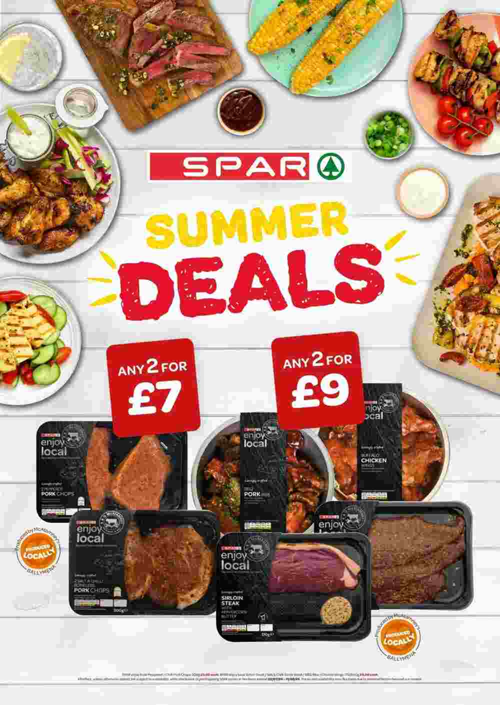 Spar offers valid from 22/07/2024 - Page 1.