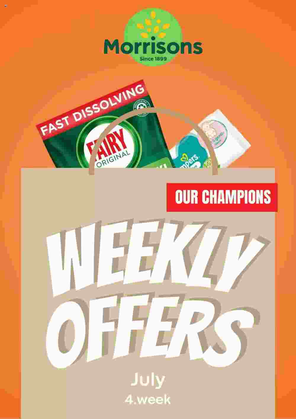 Morrisons offers valid from 22/07/2024 - Page 1.