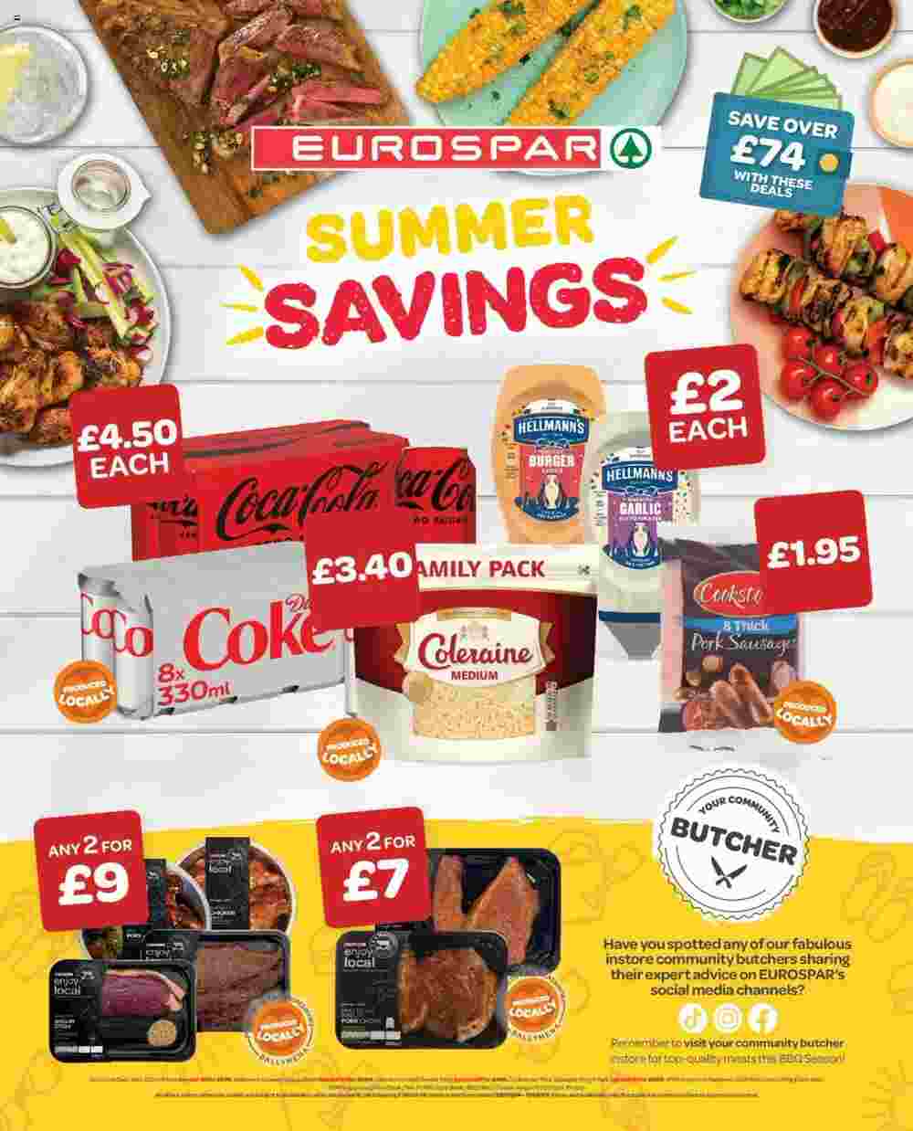 Spar offers valid from 22/07/2024 - Page 1.