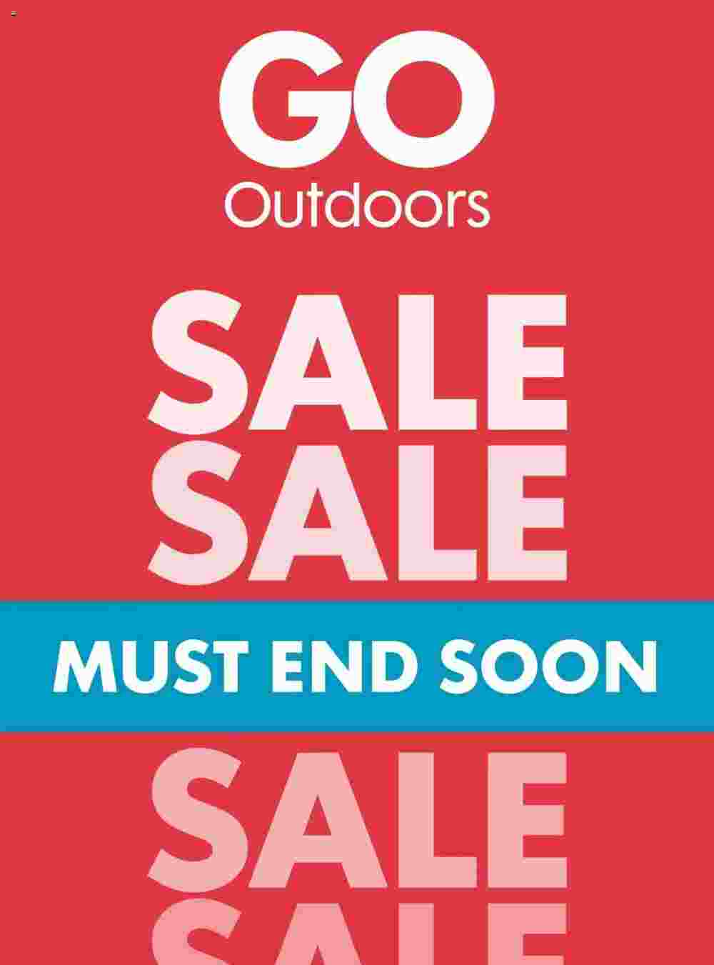 GO Outdoors offers valid from 23/07/2024 - Page 1.