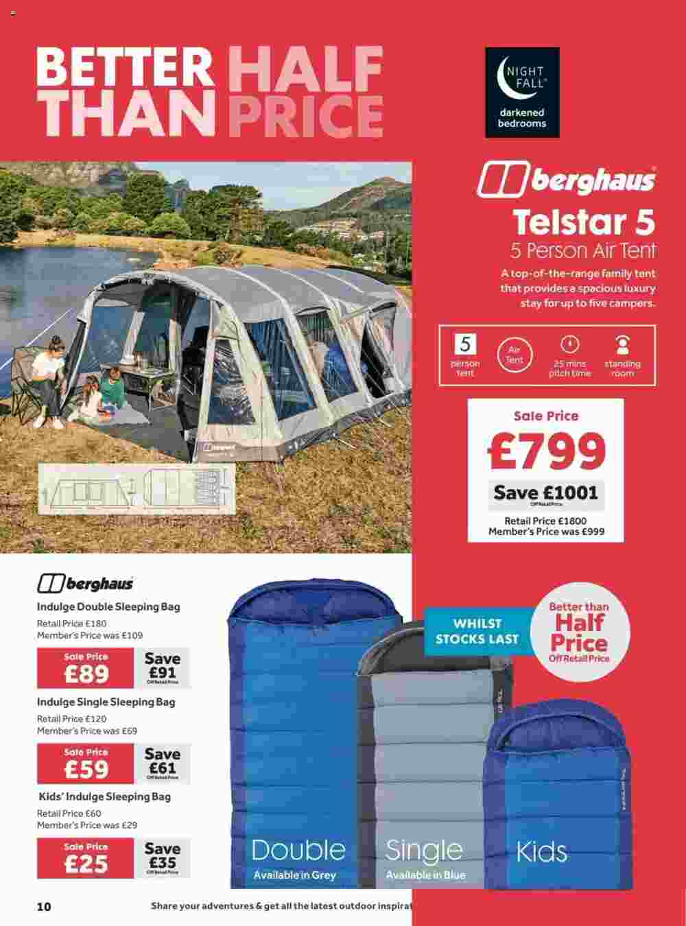 GO Outdoors offers valid from 23/07/2024 - Page 10.