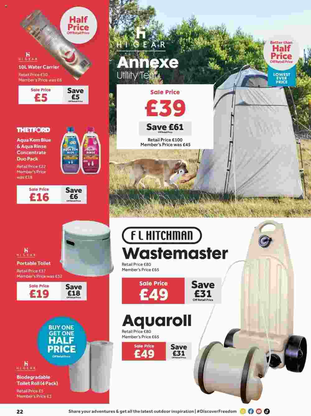 GO Outdoors offers valid from 23/07/2024 - Page 22.