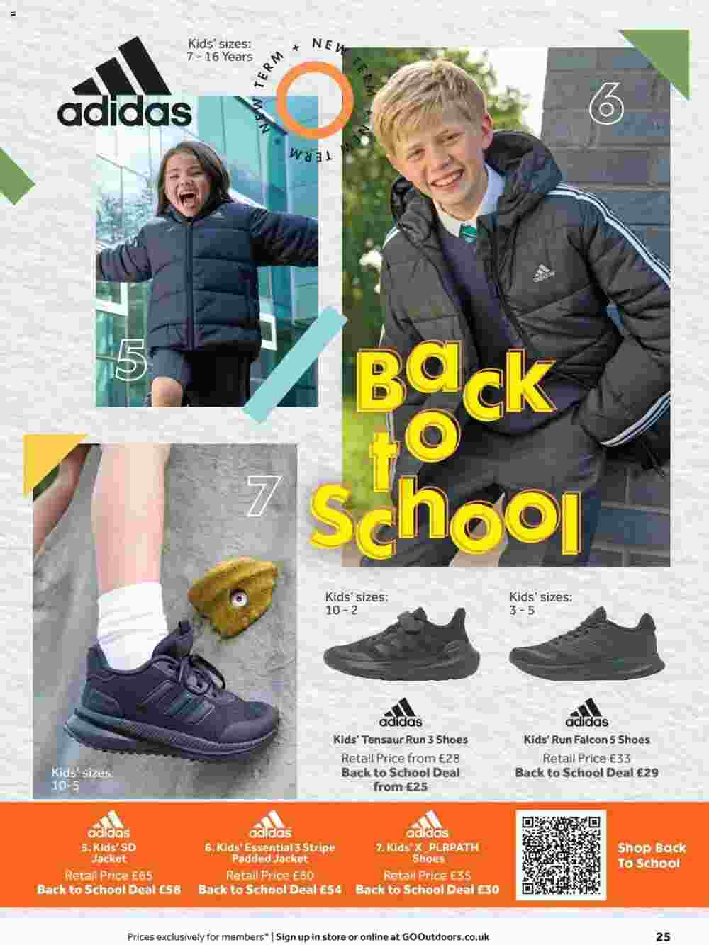 GO Outdoors offers valid from 23/07/2024 - Page 25.