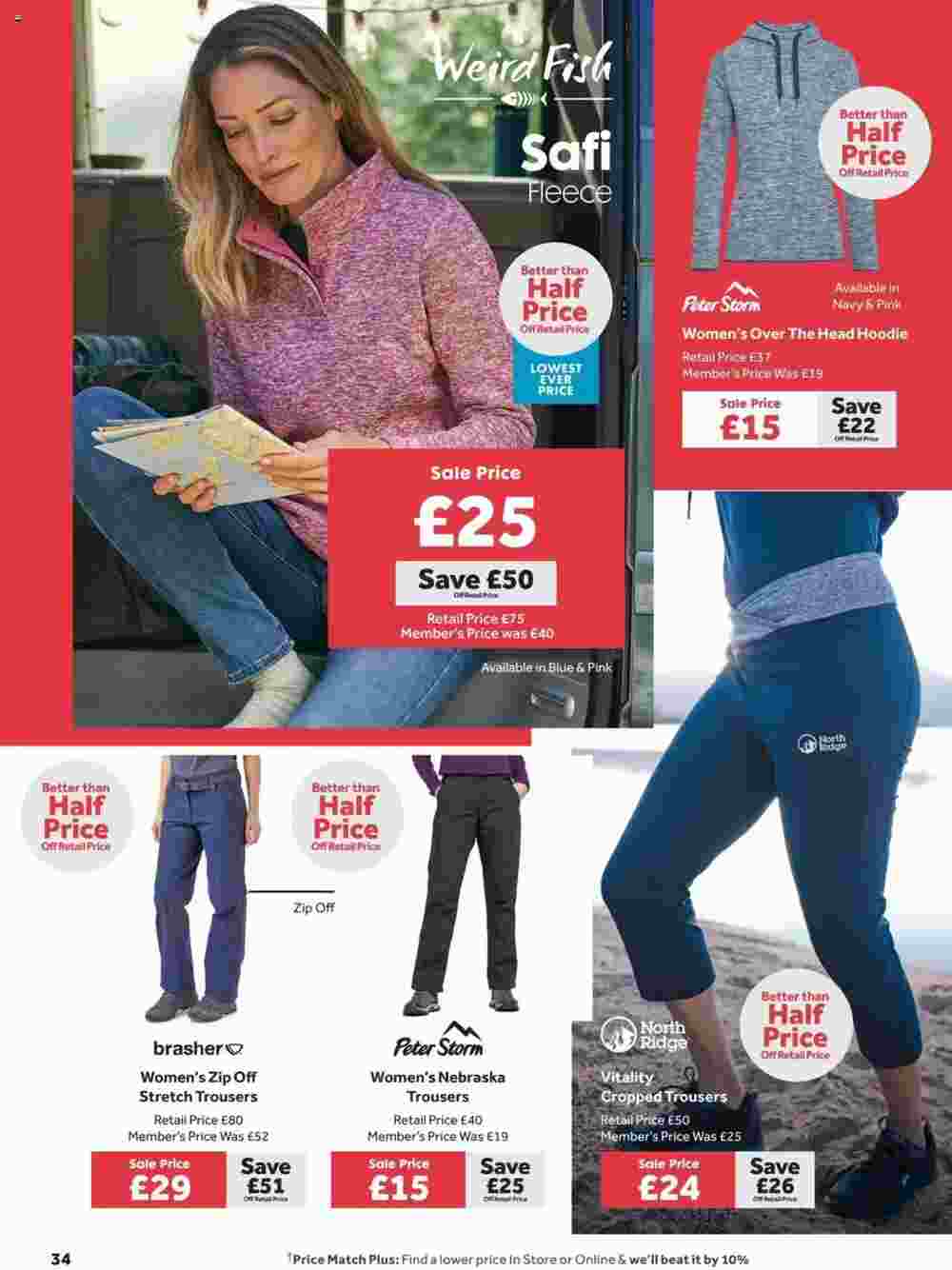 GO Outdoors offers valid from 23/07/2024 - Page 34.