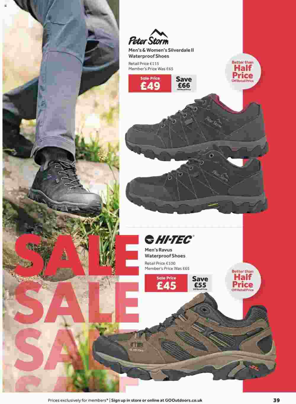 GO Outdoors offers valid from 23/07/2024 - Page 39.