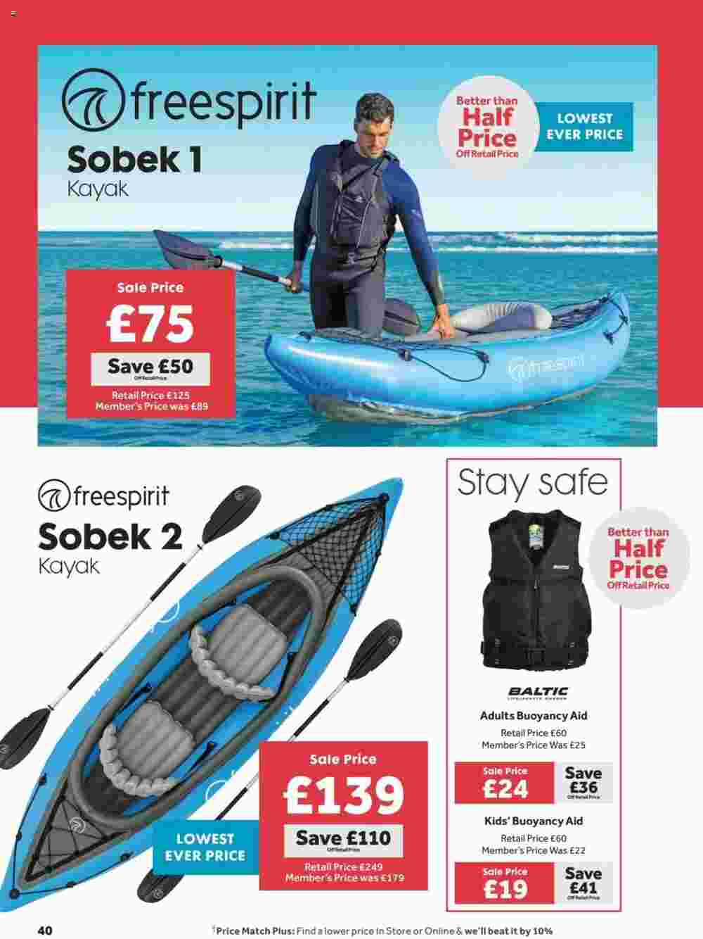 GO Outdoors offers valid from 23/07/2024 - Page 40.