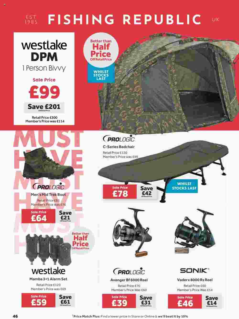 GO Outdoors offers valid from 23/07/2024 - Page 46.