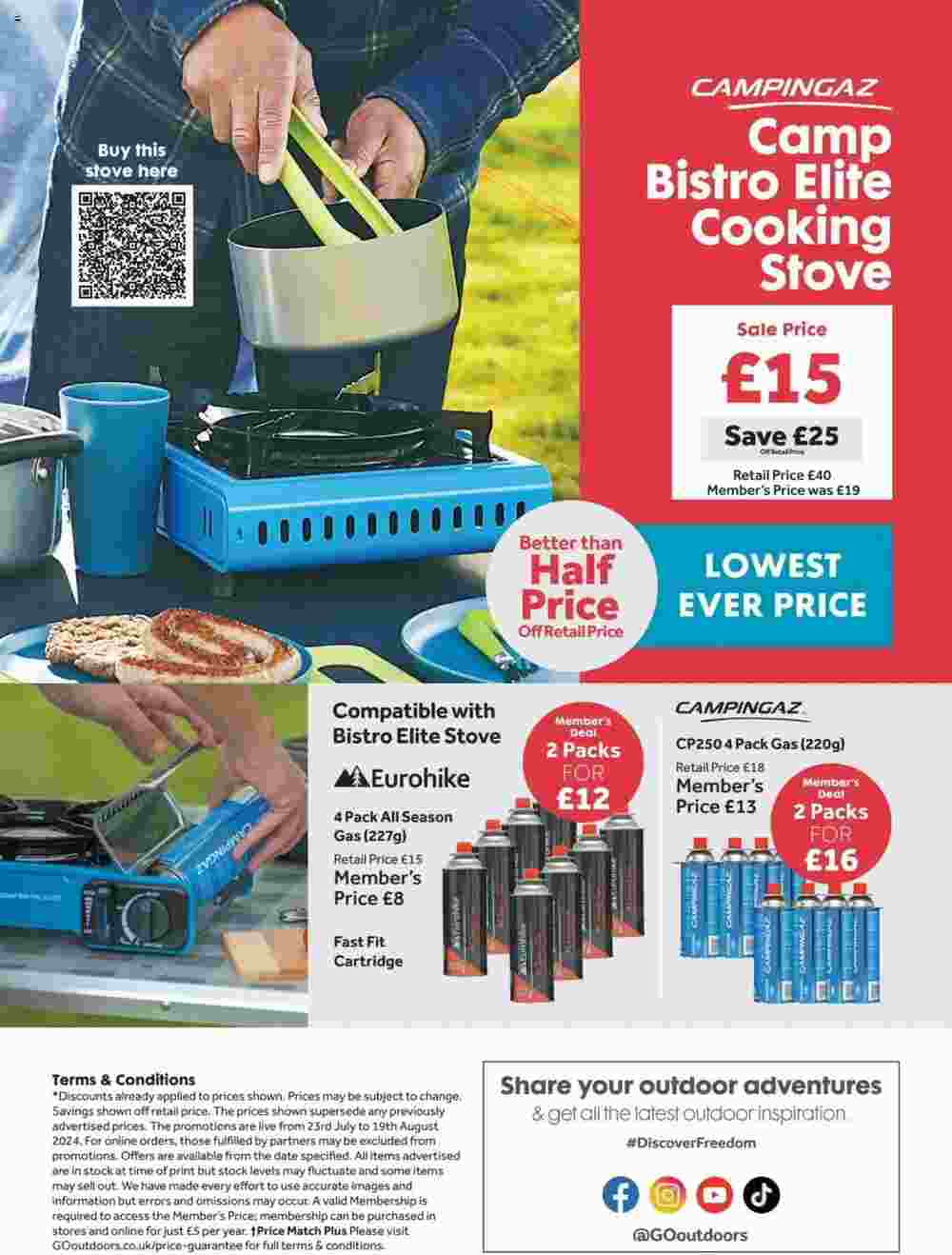 GO Outdoors offers valid from 23/07/2024 - Page 48.