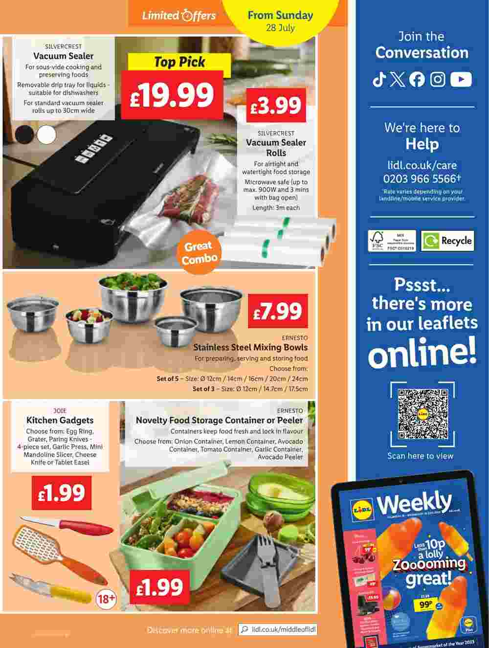 Lidl offers valid from 25/07/2024 - Page 21.