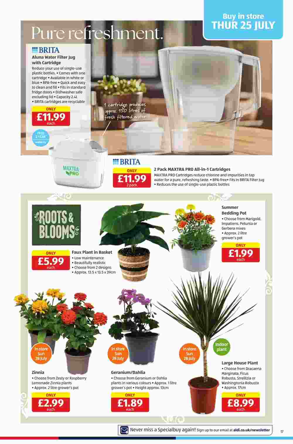 Aldi offers valid from 25/07/2024 - Page 17.