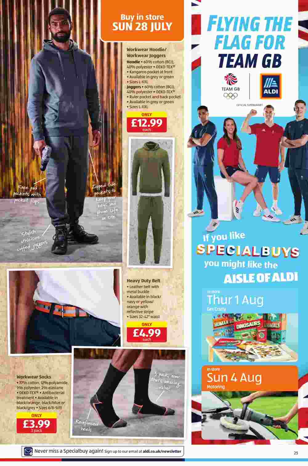 Aldi offers valid from 25/07/2024 - Page 25.