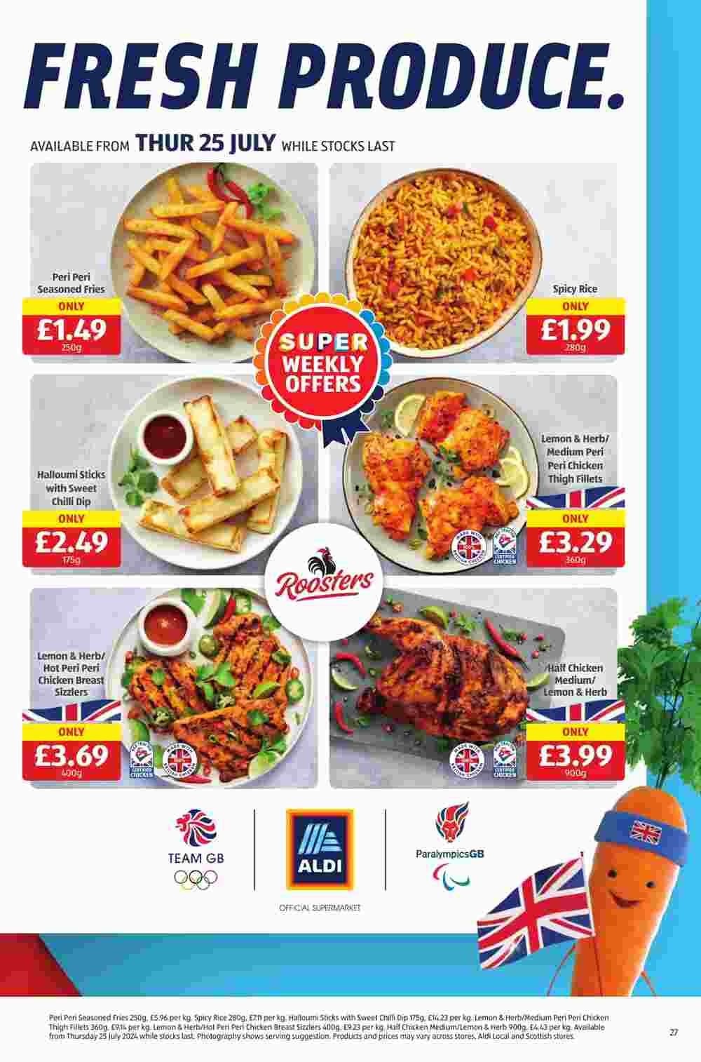 Aldi offers valid from 25/07/2024 - Page 27.