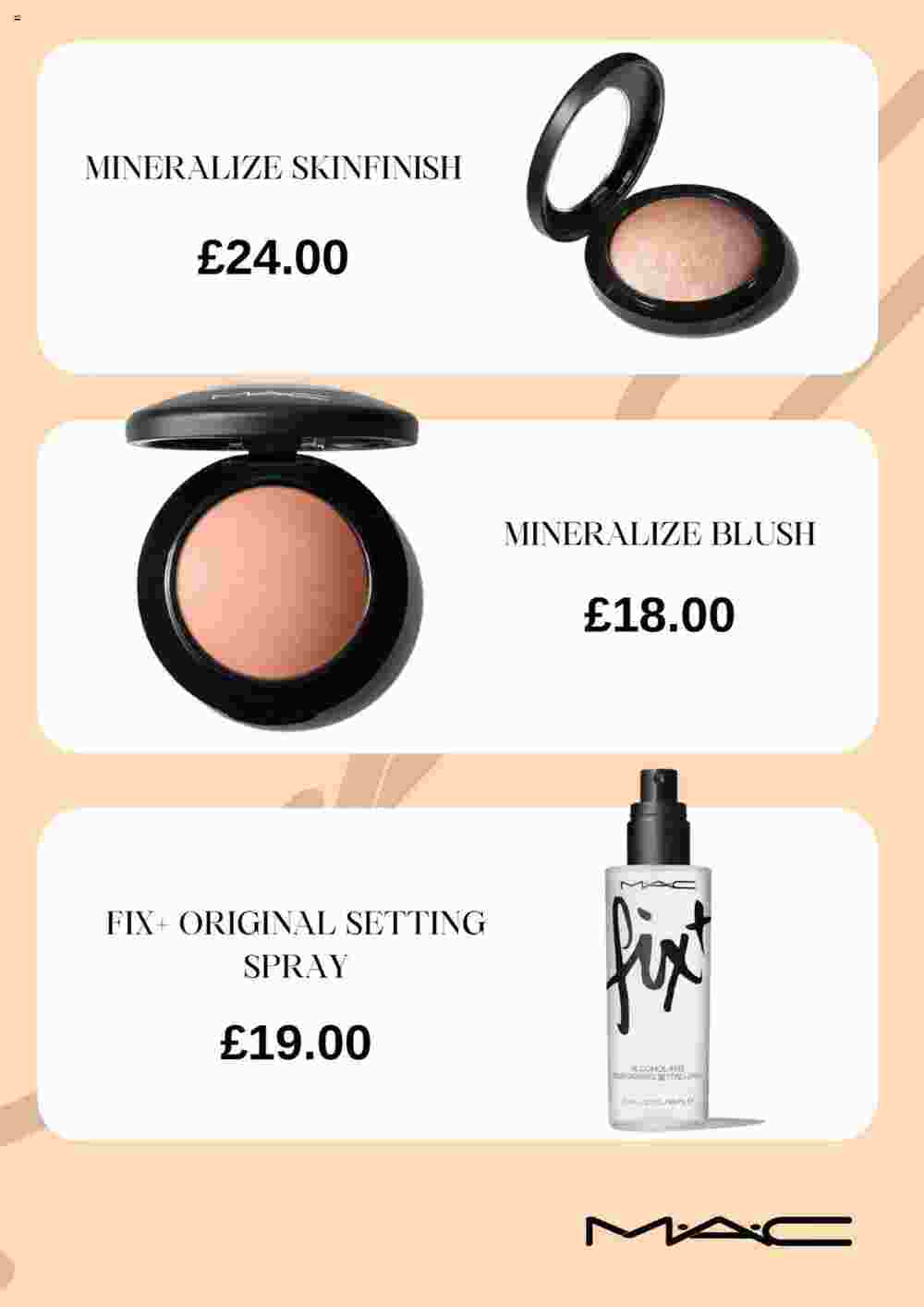 MAC Cosmetics offers valid from 26/07/2024 - Page 4.