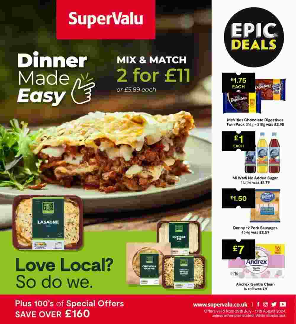 SuperValu offers valid from 05/08/2024 - Page 1.