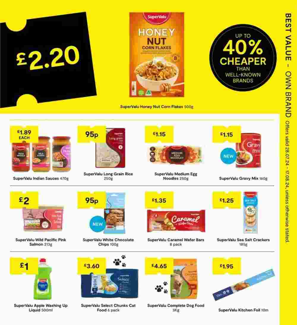 SuperValu offers valid from 05/08/2024 - Page 13.