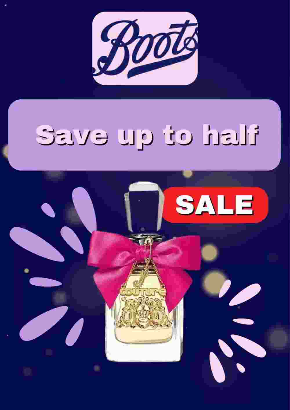 Boots offers valid from 11/08/2024 - Page 1.