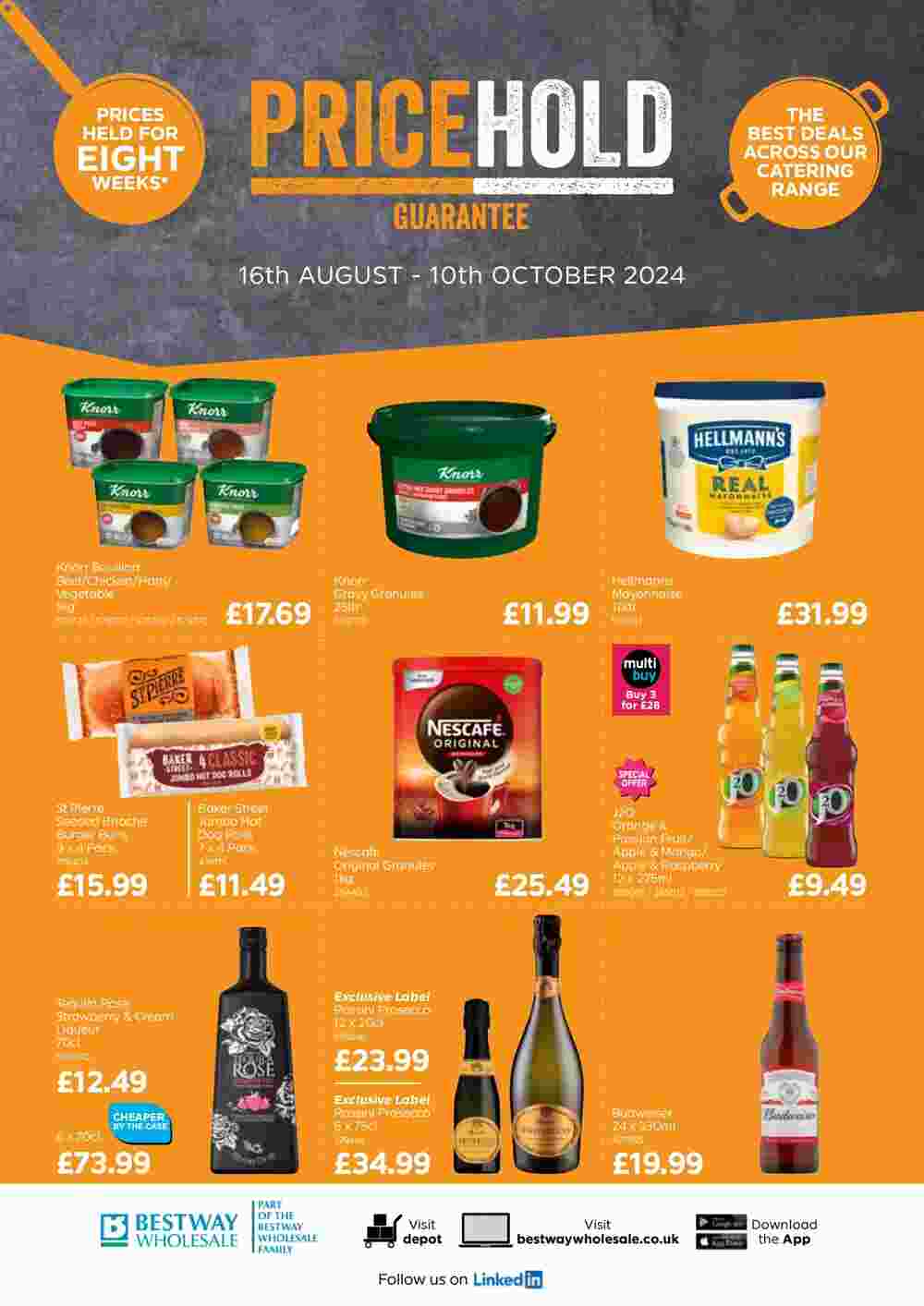 Bestway offers valid from 16/08/2024 - Page 1.