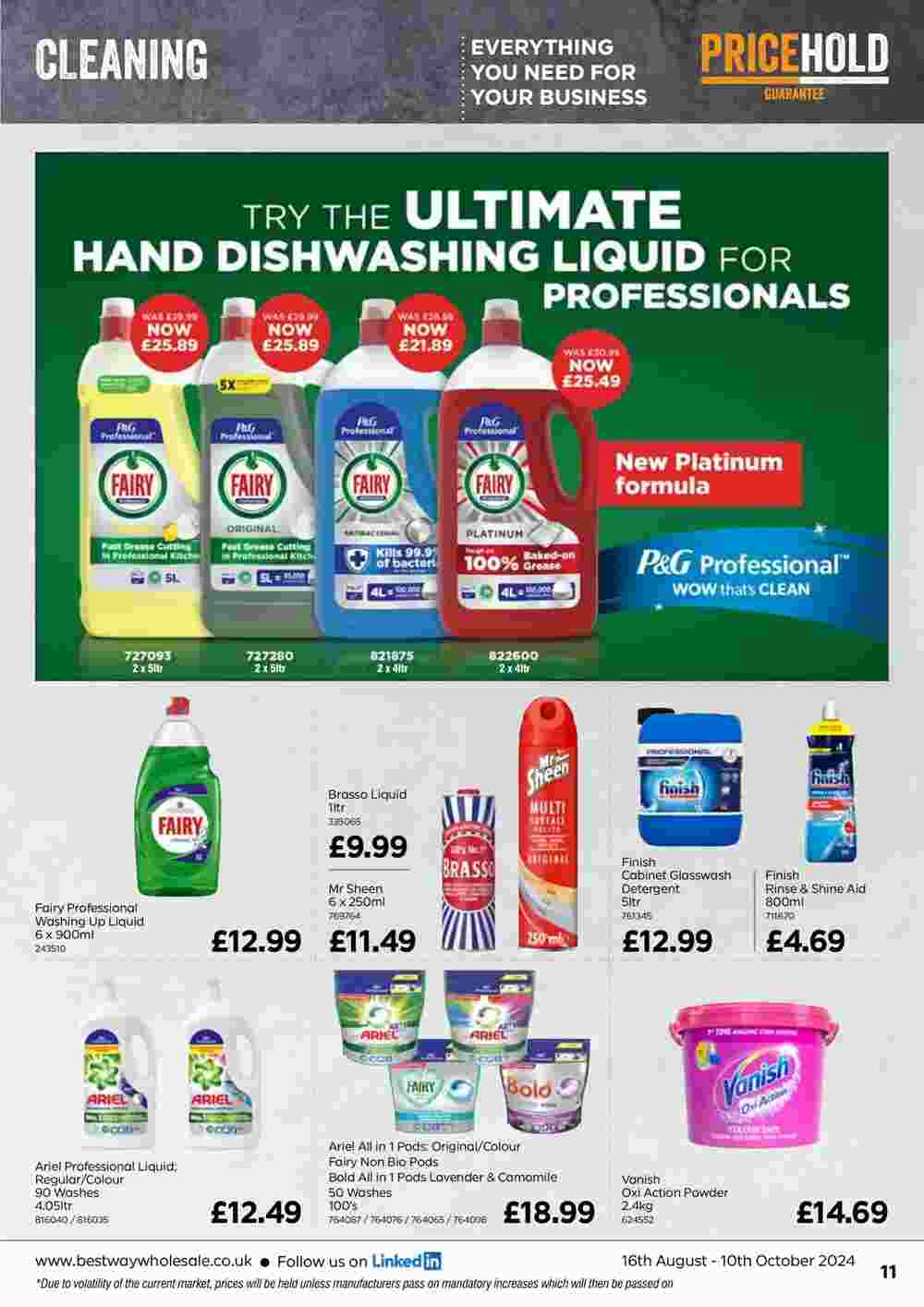 Bestway offers valid from 16/08/2024 - Page 11.