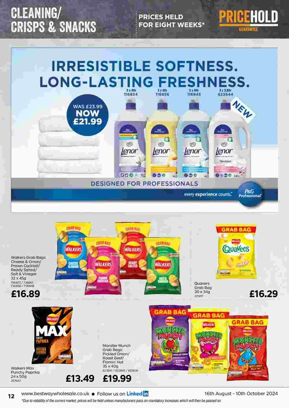 Bestway offers valid from 16/08/2024 - Page 12.