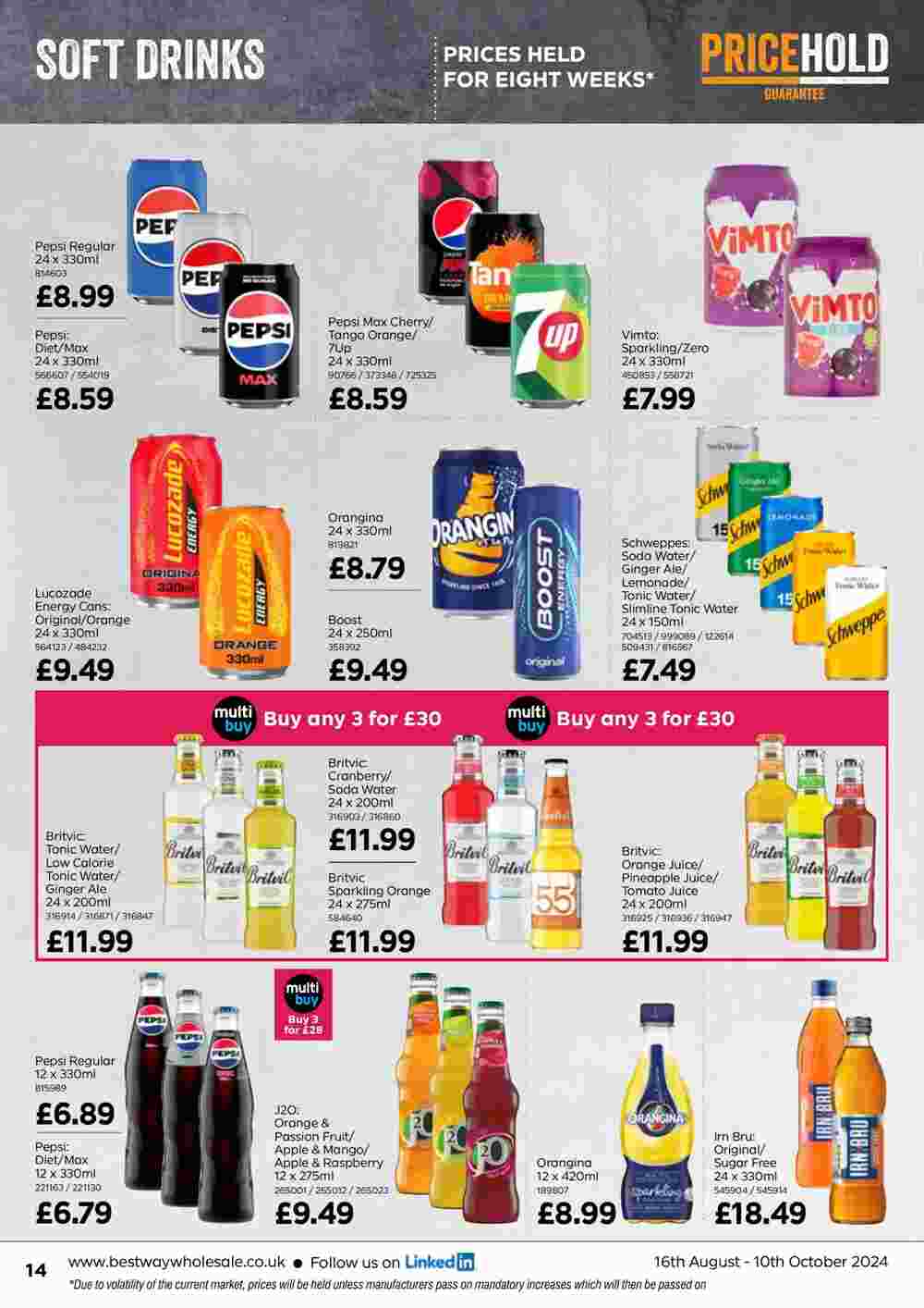 Bestway offers valid from 16/08/2024 - Page 14.