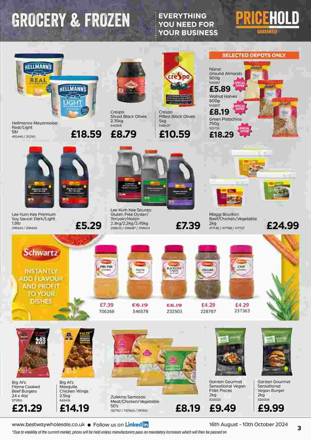 Bestway offers valid from 16/08/2024 - Page 3.