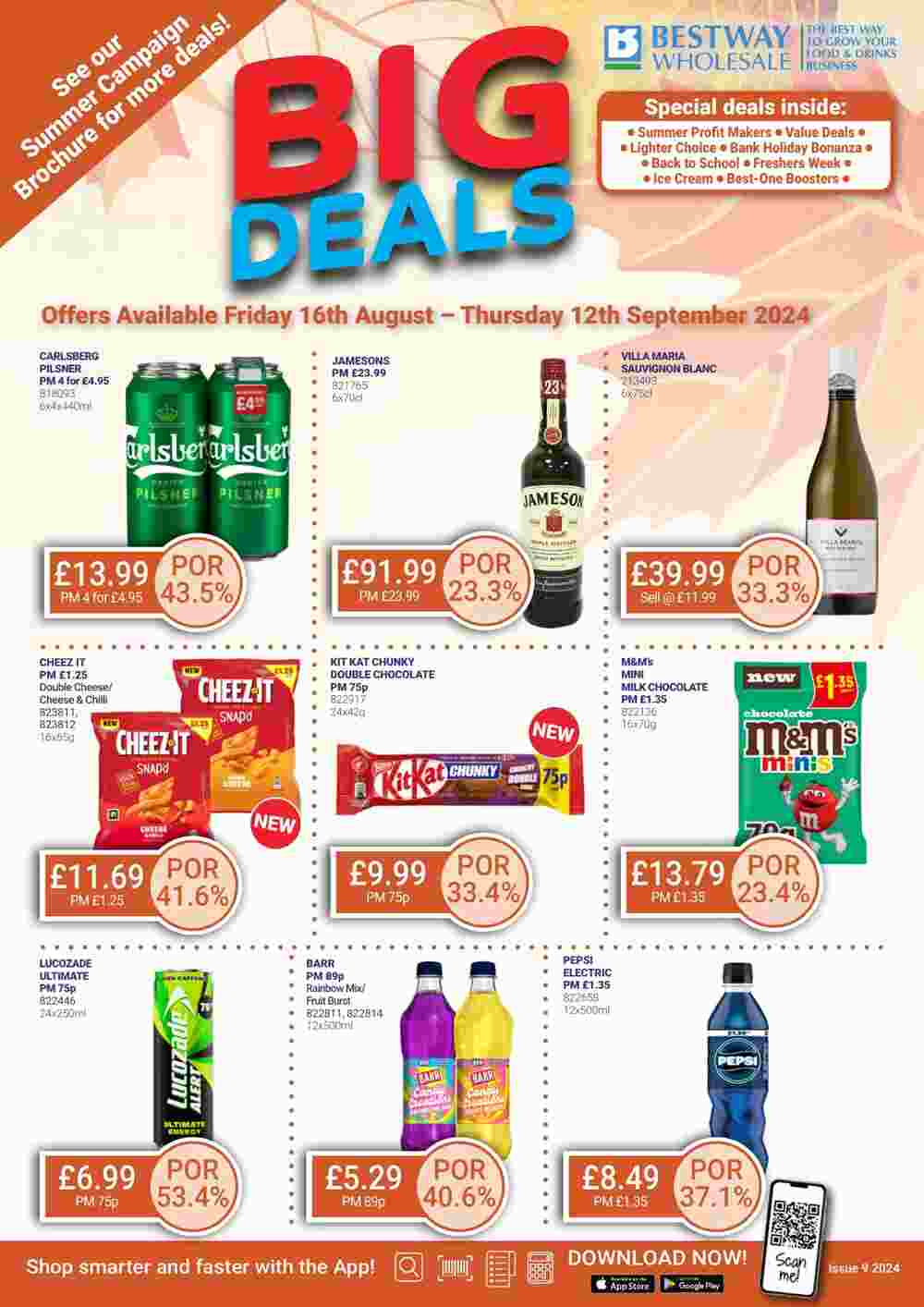 Bestway offers valid from 16/08/2024 - Page 1.