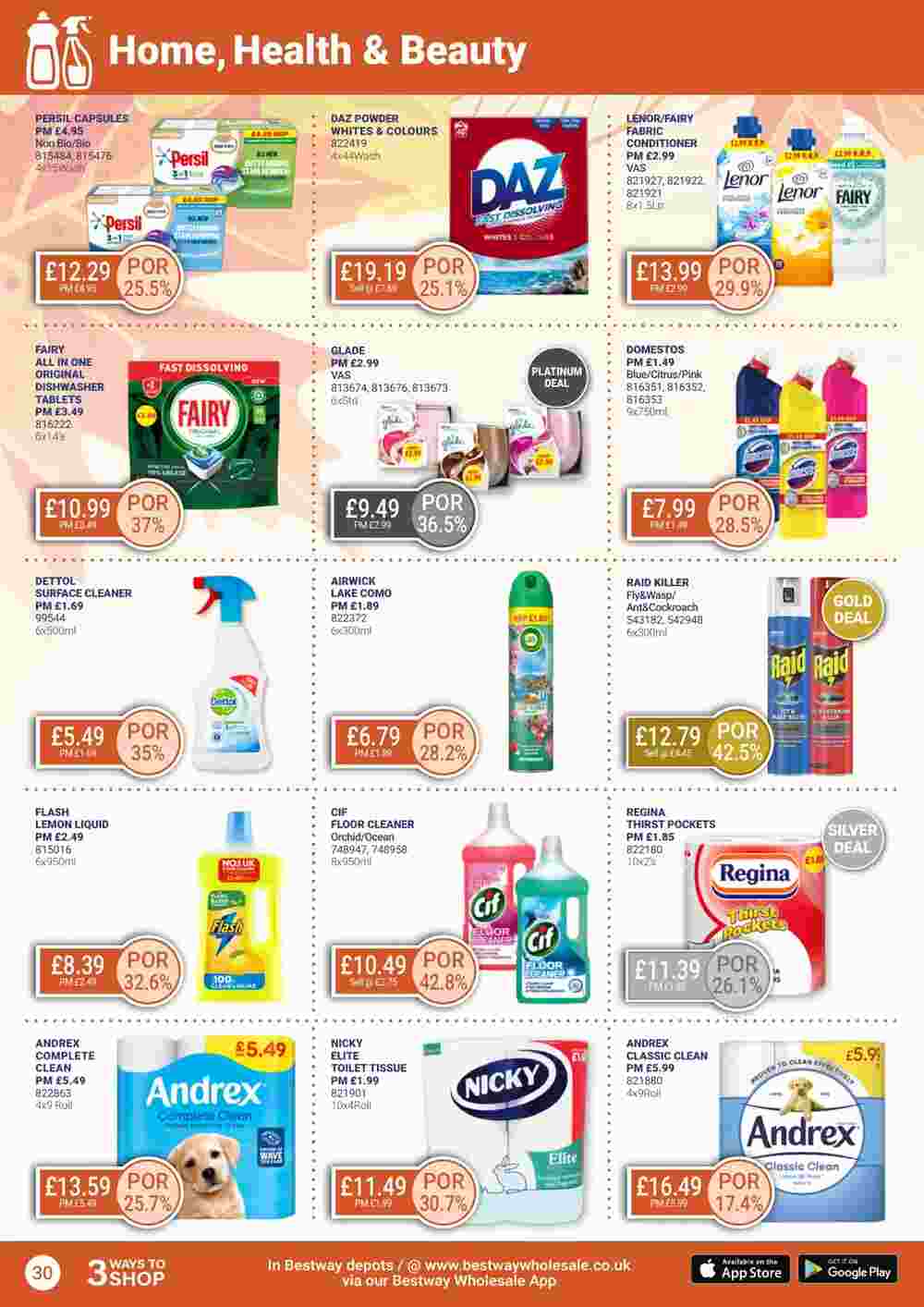 Bestway offers valid from 16/08/2024 - Page 30.