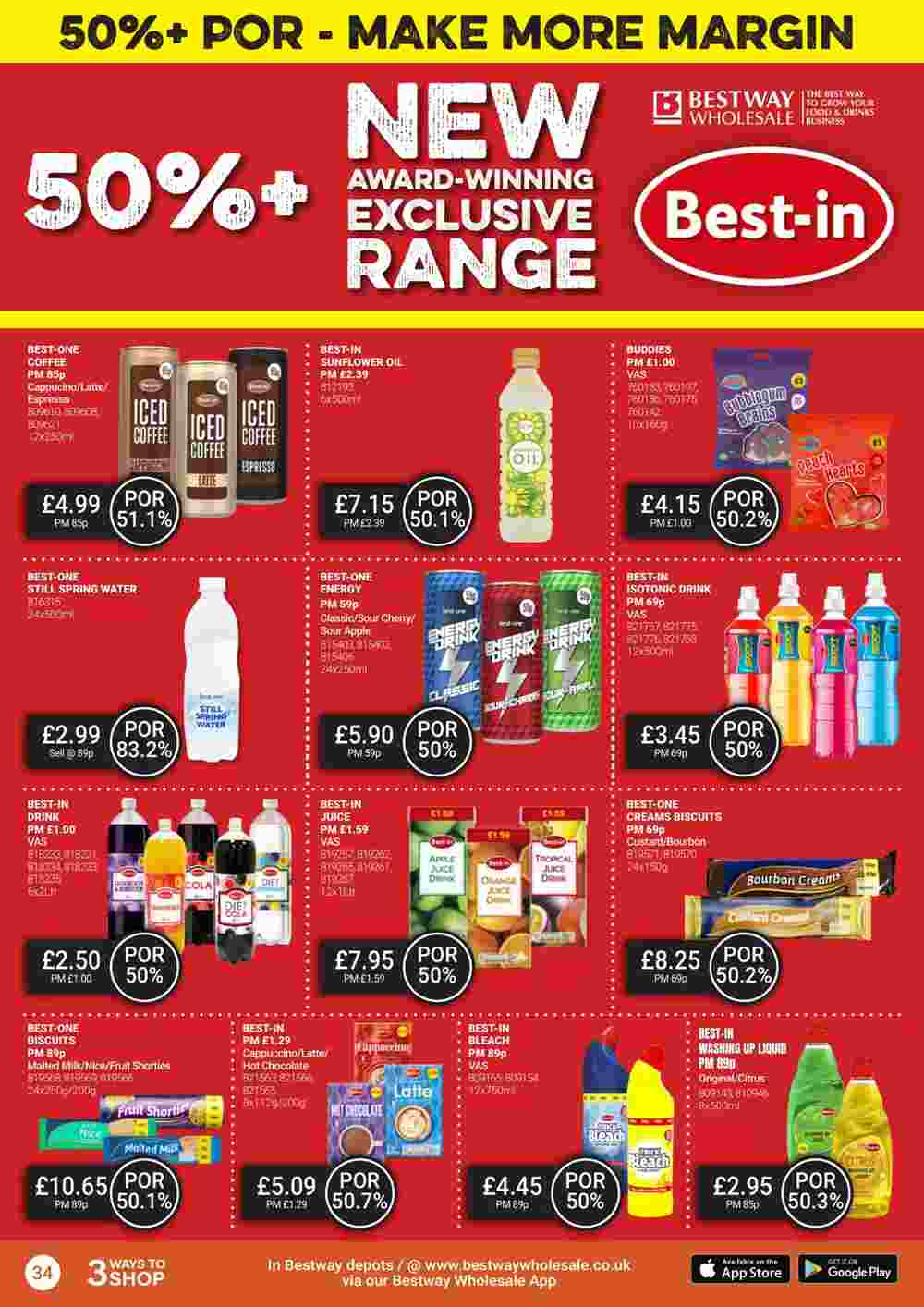 Bestway offers valid from 16/08/2024 - Page 34.