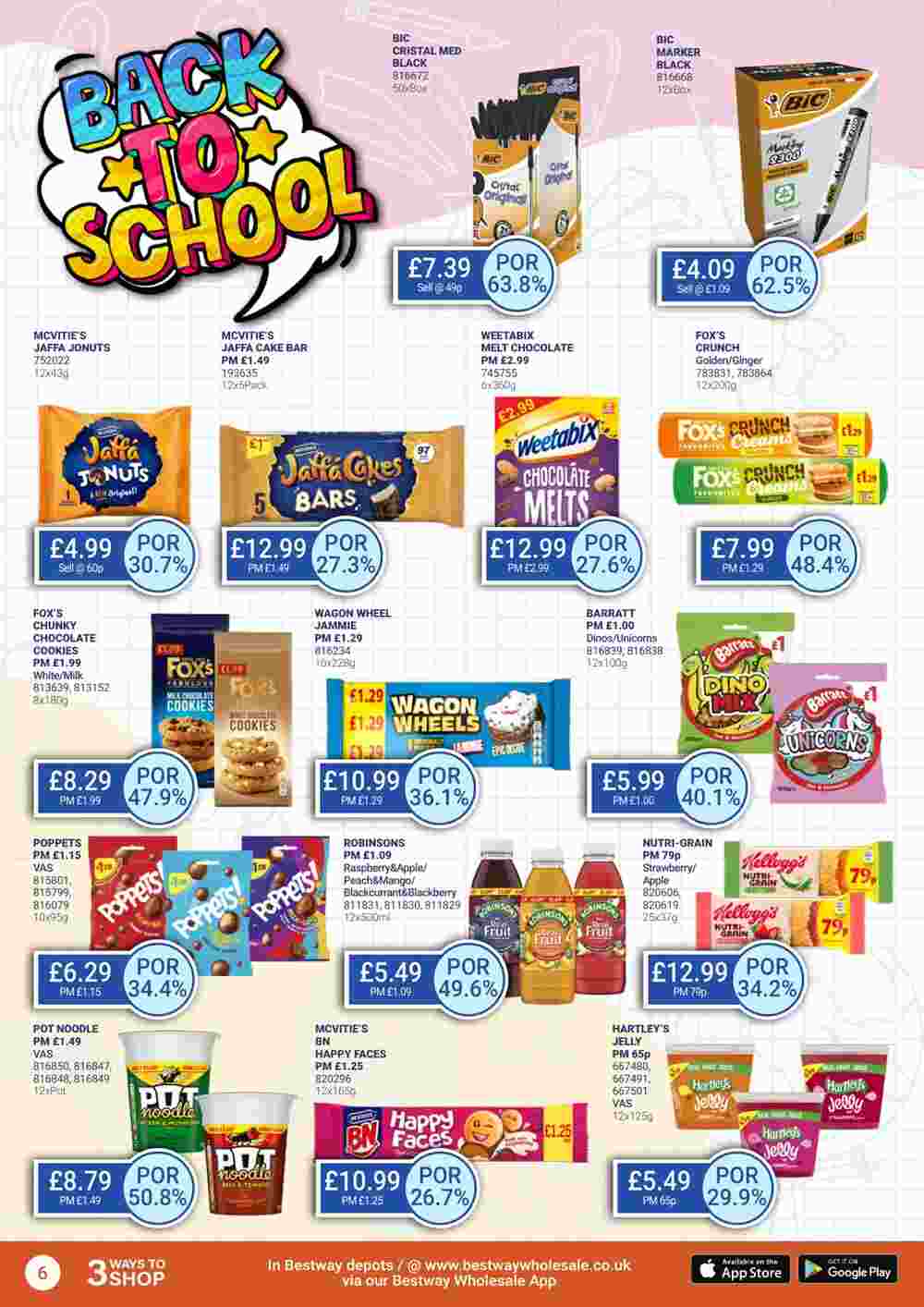 Bestway offers valid from 16/08/2024 - Page 6.