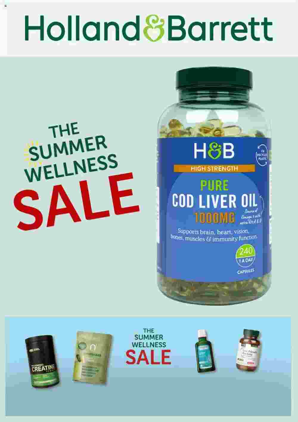 Holland & Barrett offers valid from 18/08/2024 - Page 1.