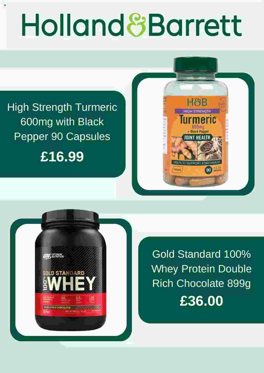 Holland & Barrett offers valid from 18/08/2024 - Page 2.