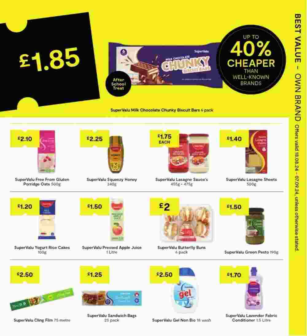 SuperValu offers valid from 19/08/2024 - Page 10.